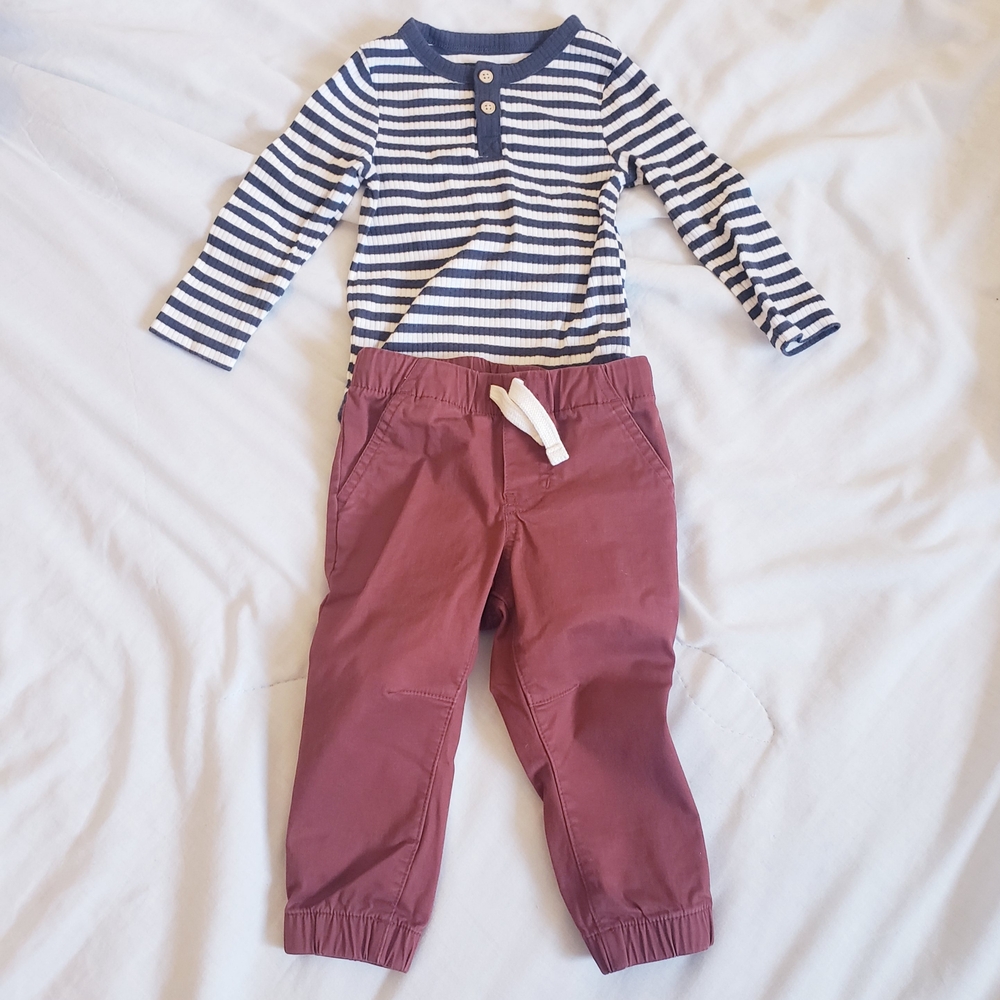 18 Month Boys Cat & Jack Outfit